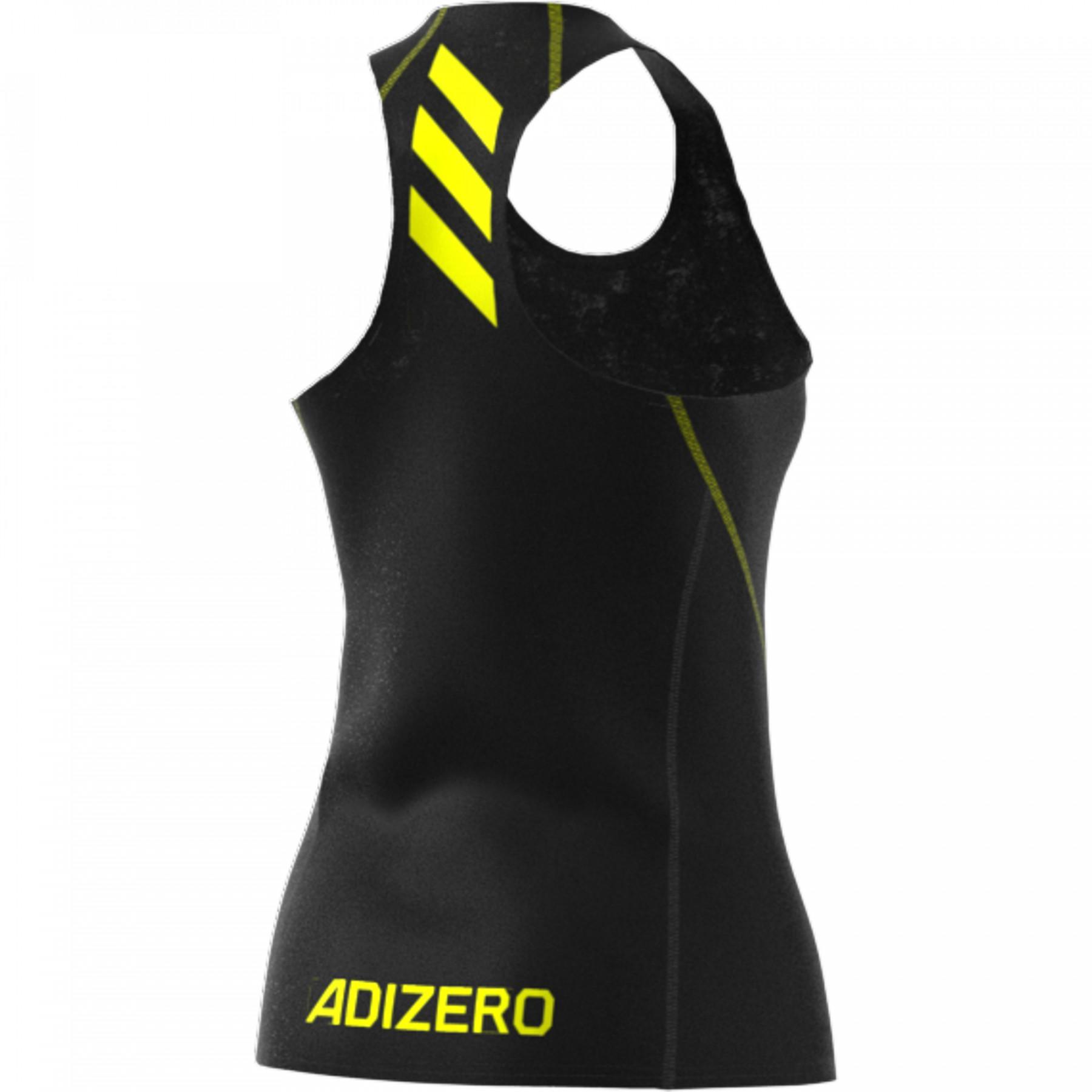 Women's tank top adidas Adizero Primeblue