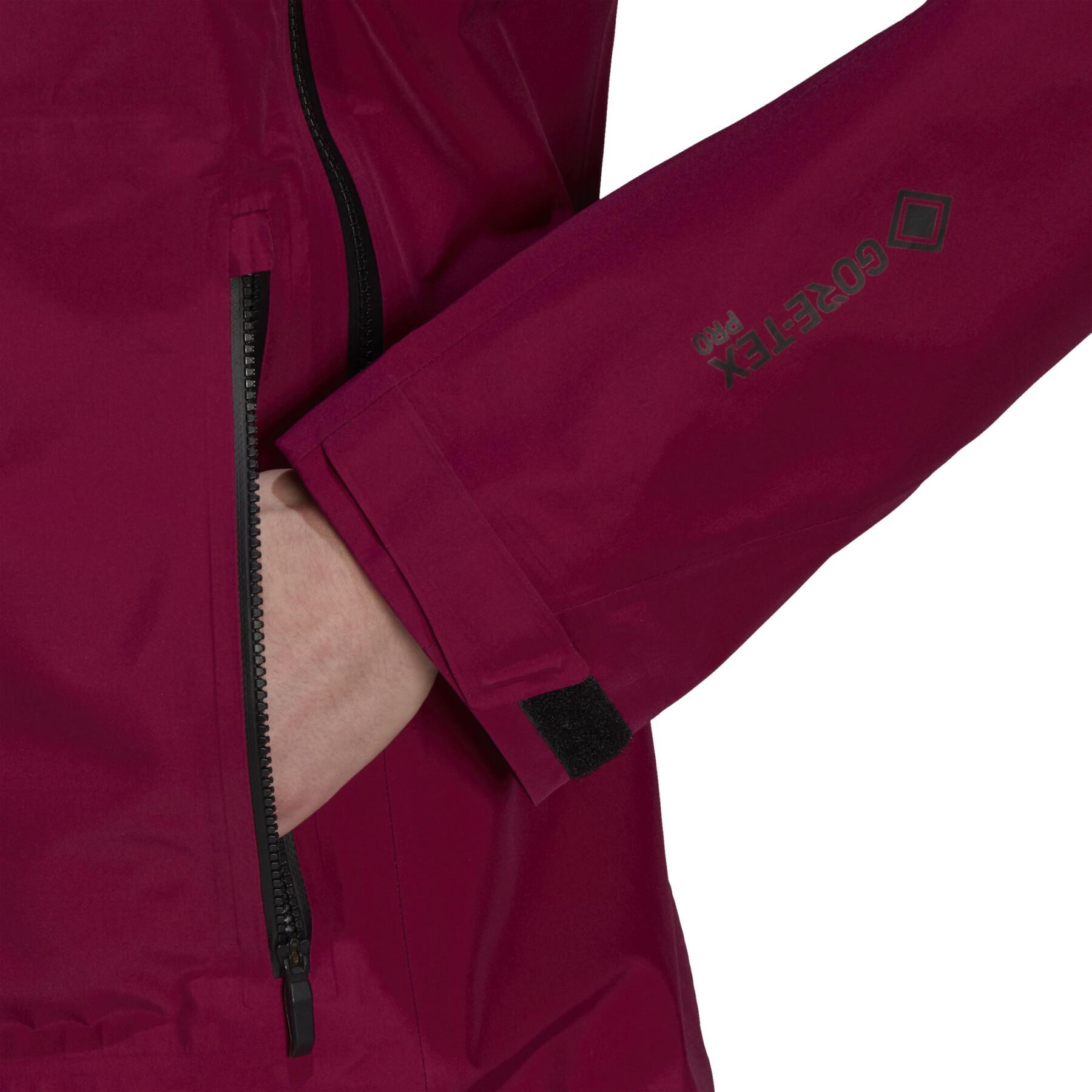 Women's rain jacket adidas Terrex Techrock Gore-Tex Pro