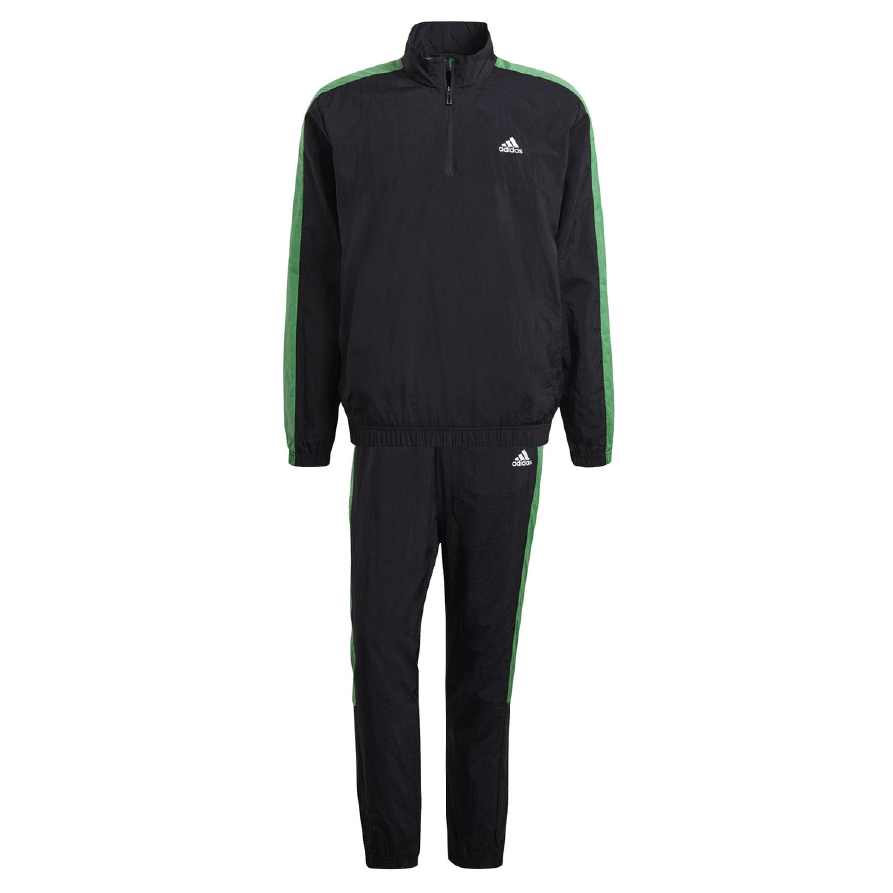 adidas woven tracksuit