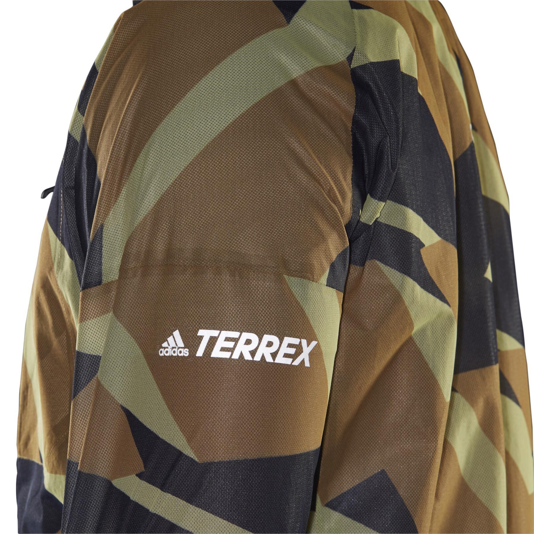 Rain jacket adidas Terrex Agravic Graphic