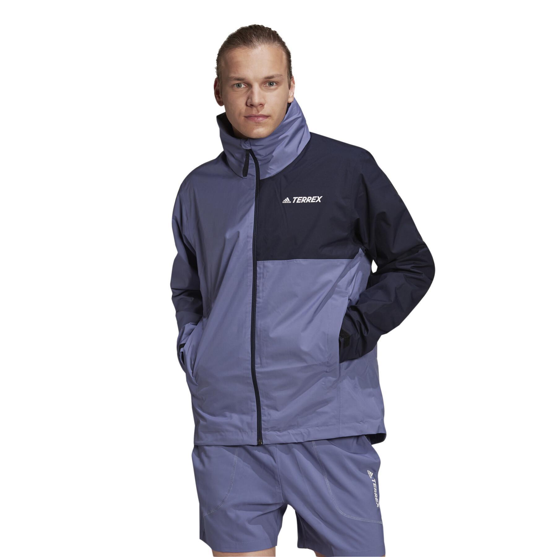 Waterproof jacket adidas Terrex Multi RAIN.RDY Primegreen Two-Layer