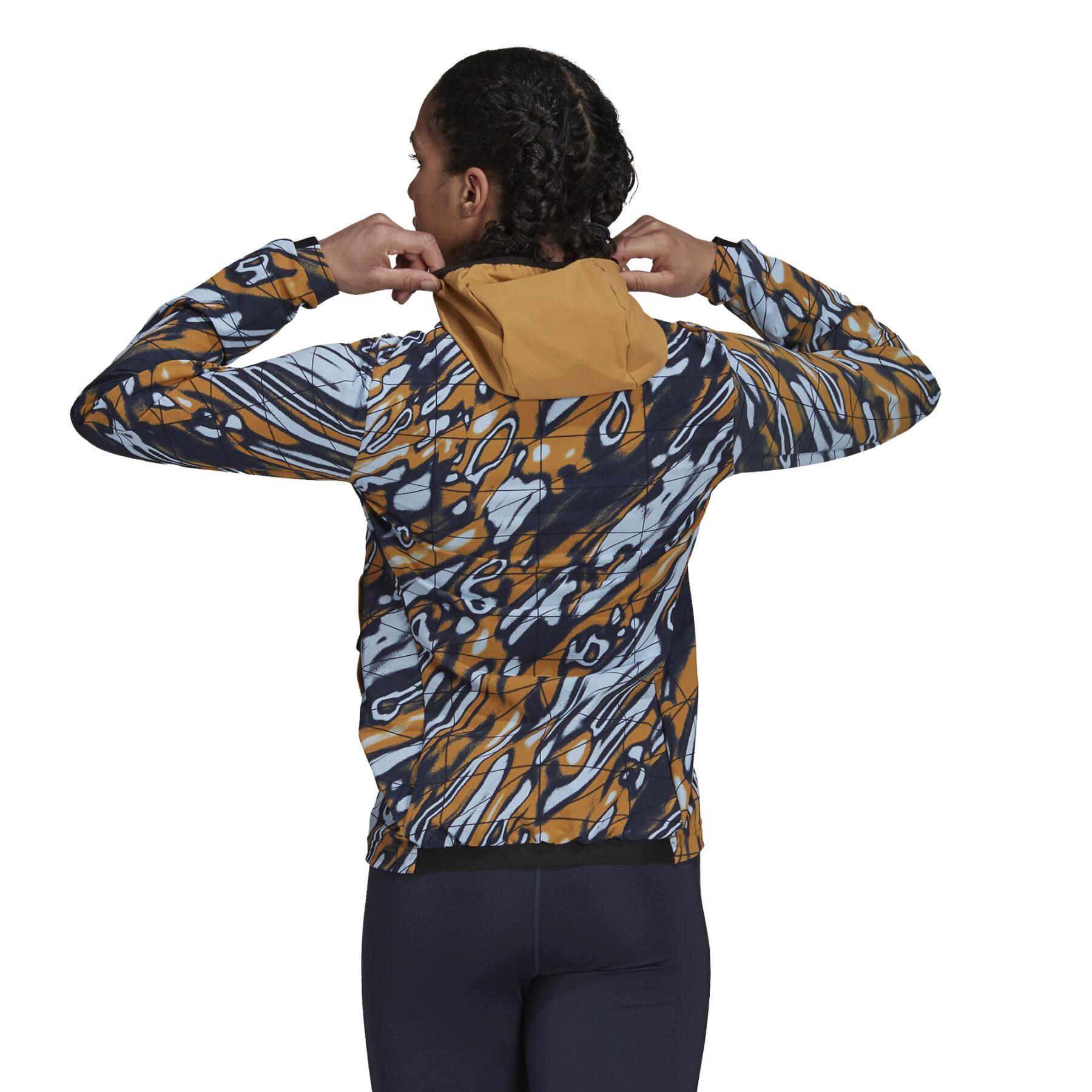 Women's jacket adidas Terrex Multi Graphic Stretch Softshell