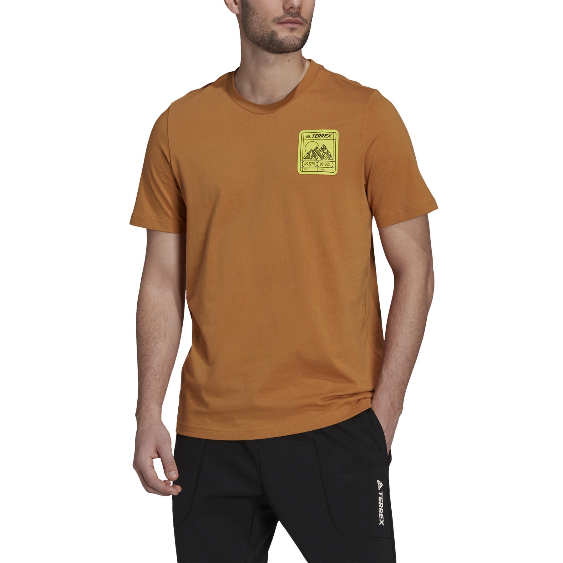 T-shirt adidas Terrex Patch Mountain Graphic