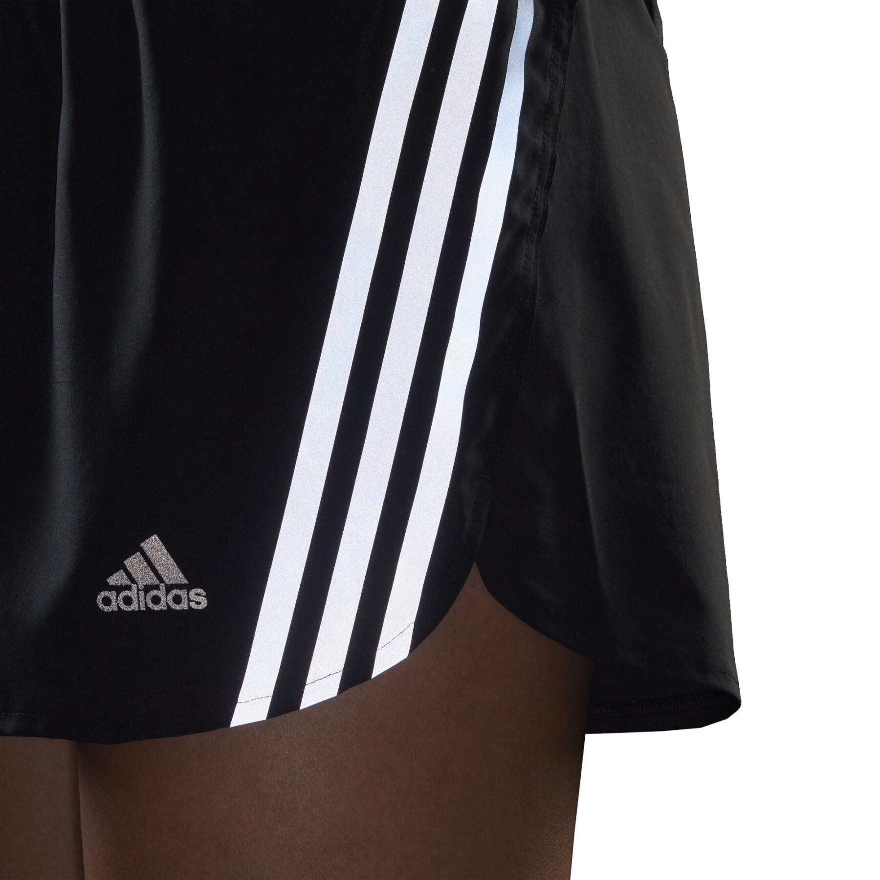 Women's shorts adidas Run Icons 3-Stripes Running