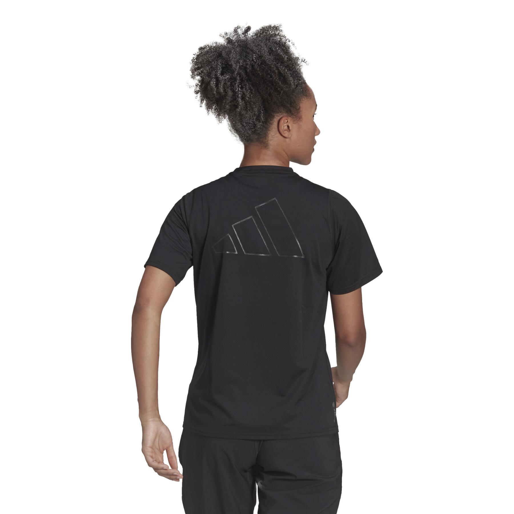Women's T-shirt adidas Run Icons 3bar