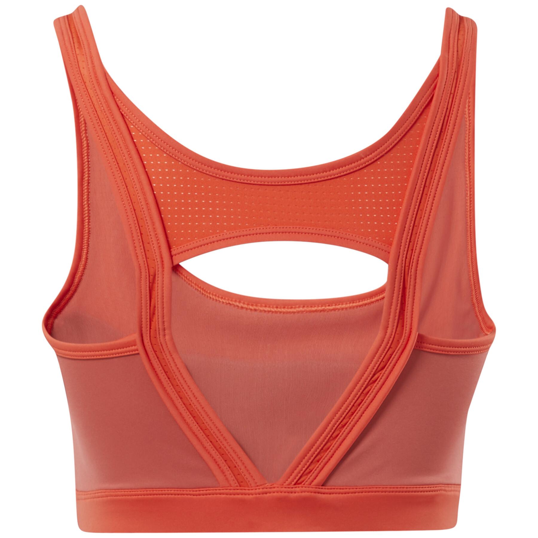Women's non-wired mesh bra Reebok Workout Ready