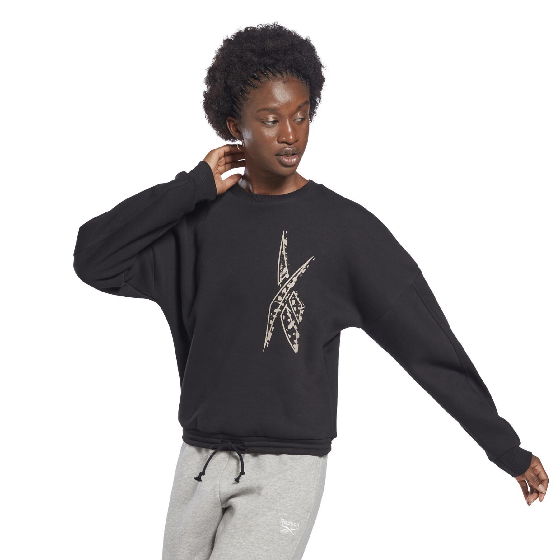 Sweatshirt woman Reebok Modern Safari Coverup
