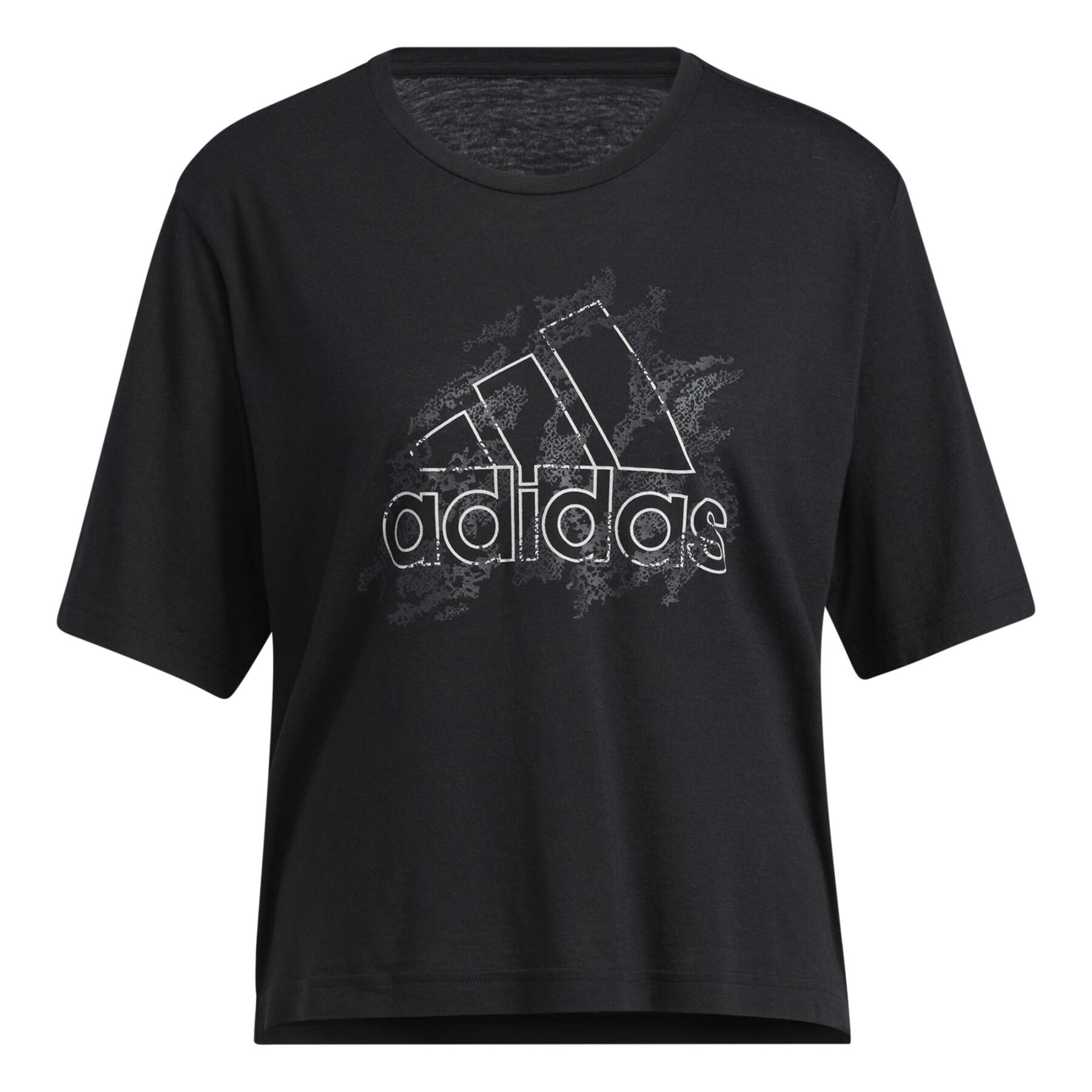 Women's T-shirt adidas Camp Graphic Universal Sleeve