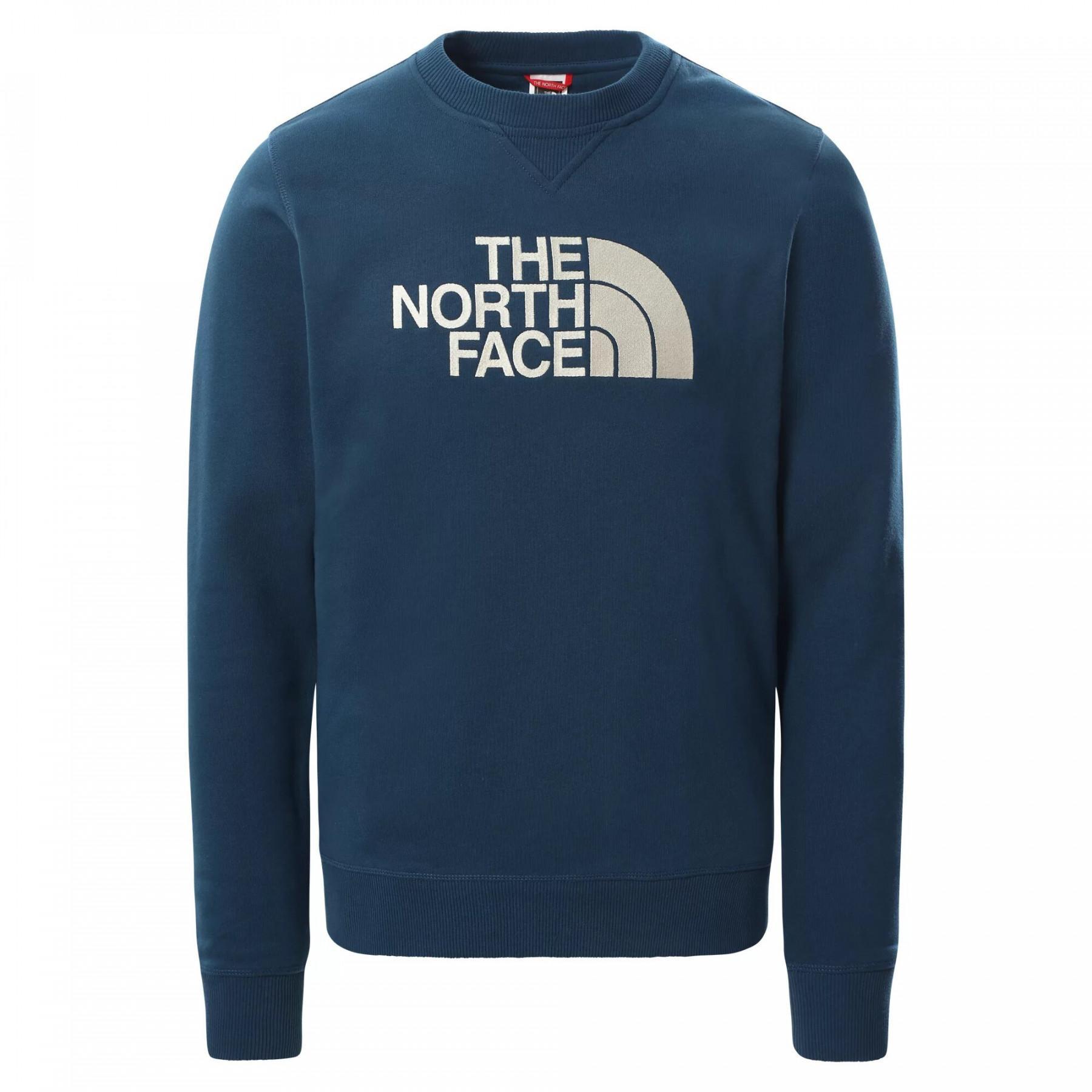 north face sweatshirt blue