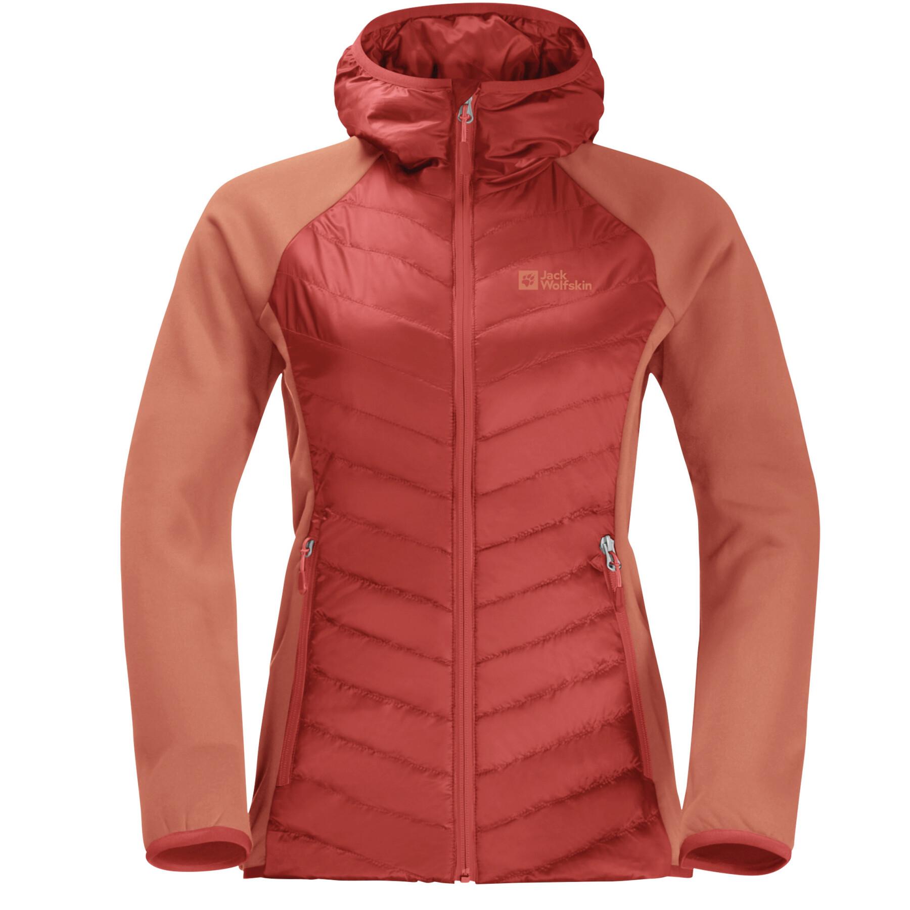 Women\'s waterproof jacket Jack Wolfskin Routeburn Pro Hybrid - Jackets &  Windbreakers - The Heights - Mens Clothing