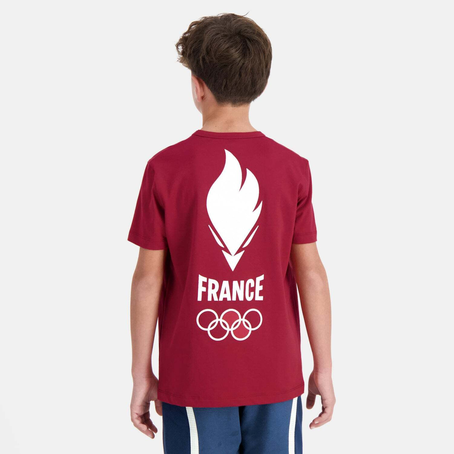 Kid's T-shirt Le Coq Sportif Paris 2024 N° 2