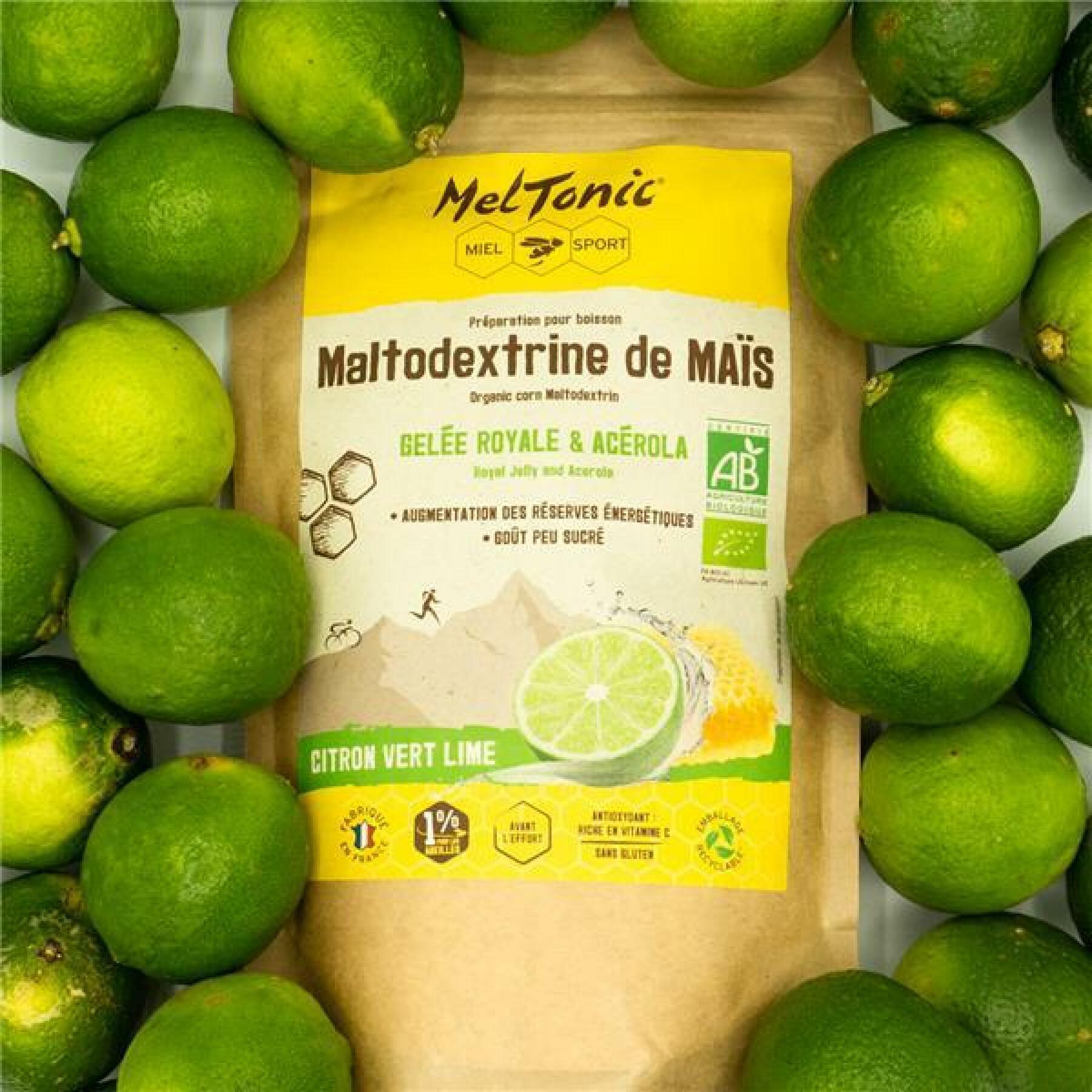 Organic corn maltodextrin lime Meltonic 400 g