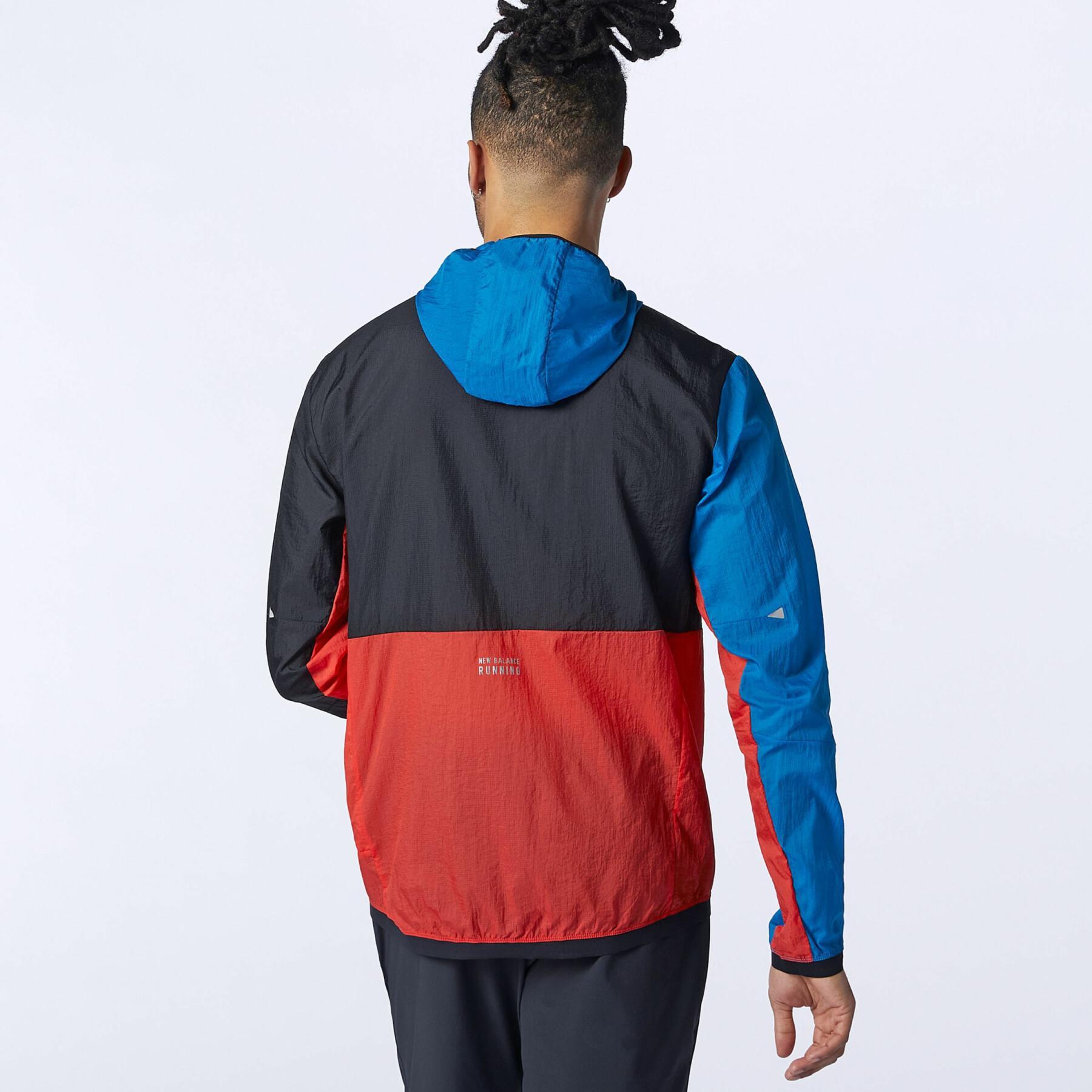 Jacket New Balance printed impact run light pack