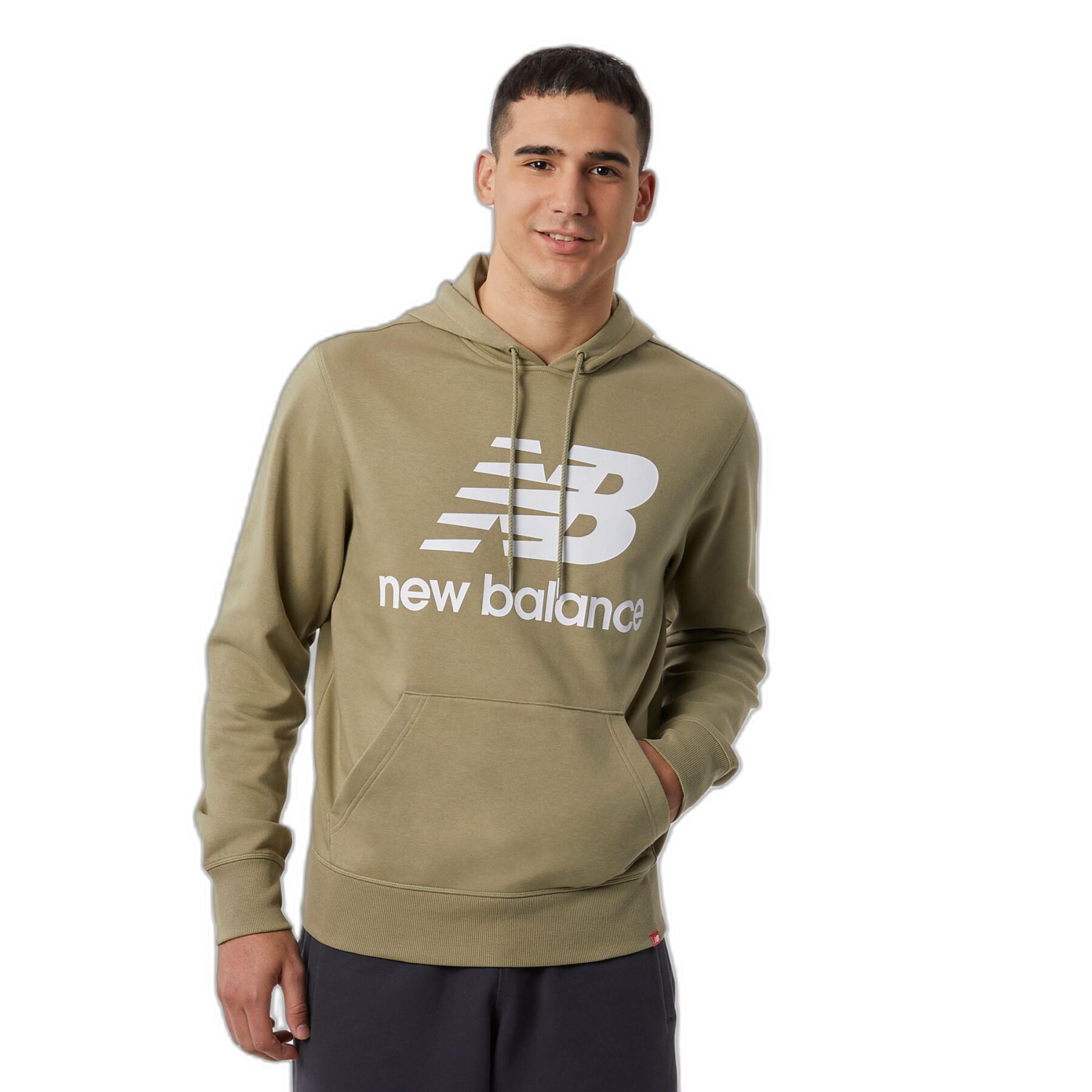 New balance essentials stacked logo hoodie