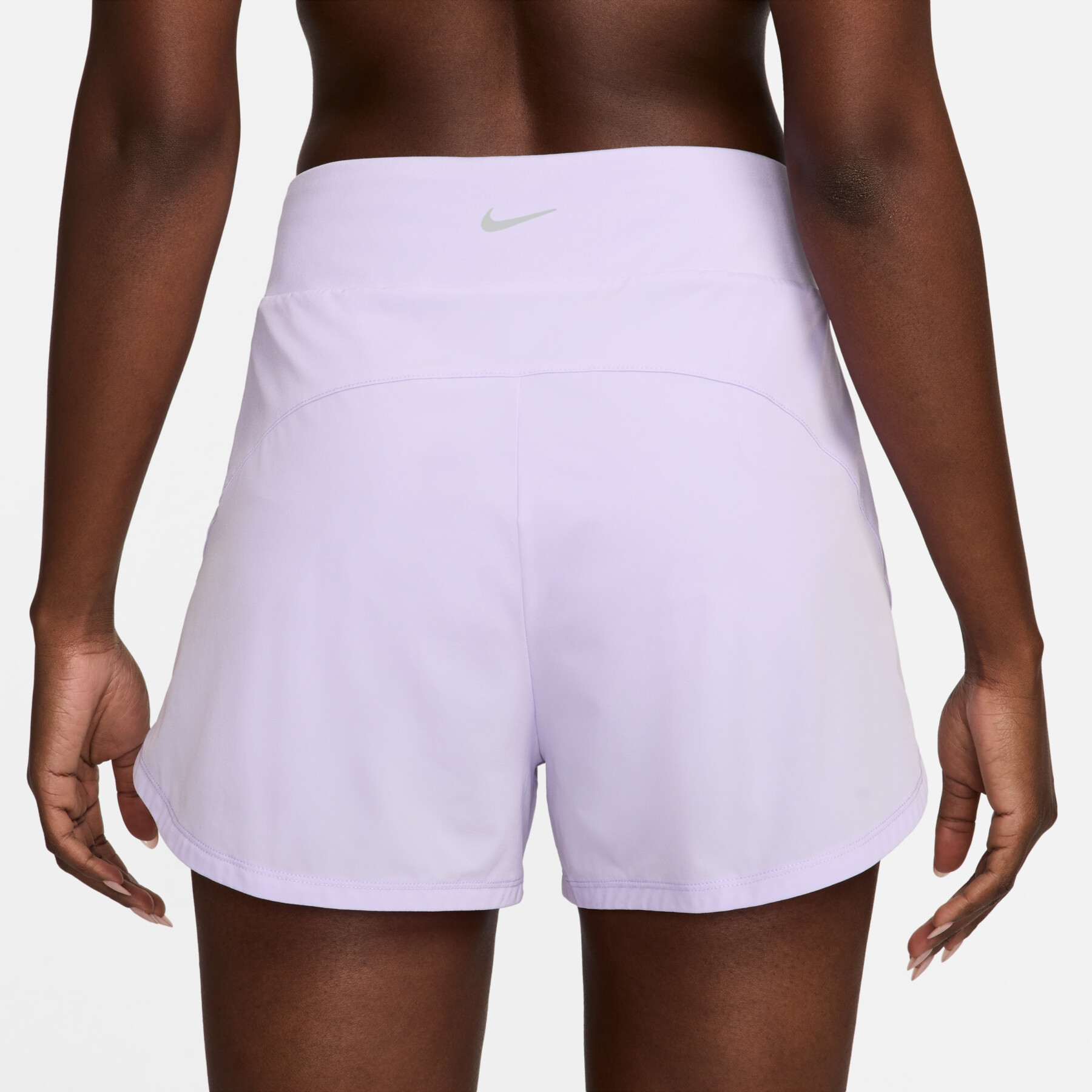 Women's mid-rise shorts with integrated undershort Nike Bliss Dri-FIT