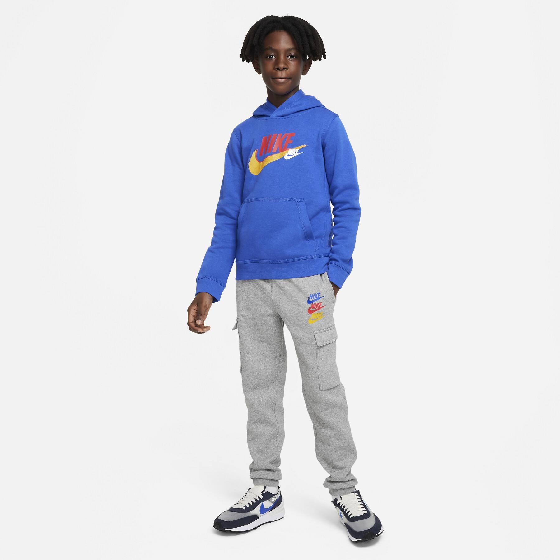 Sweatshirt hooded child Nike Standard Issue Fleece PO BB