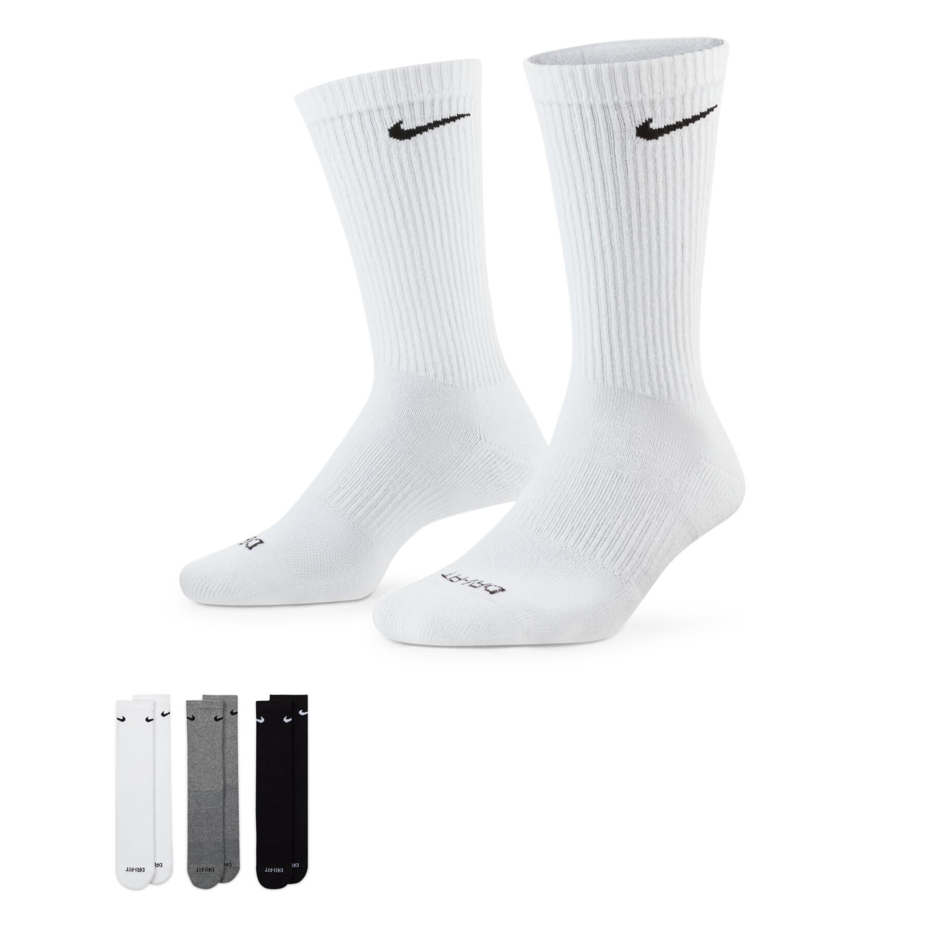 Football Socks Nike Nike Everyday Plus Cushioned (x6)