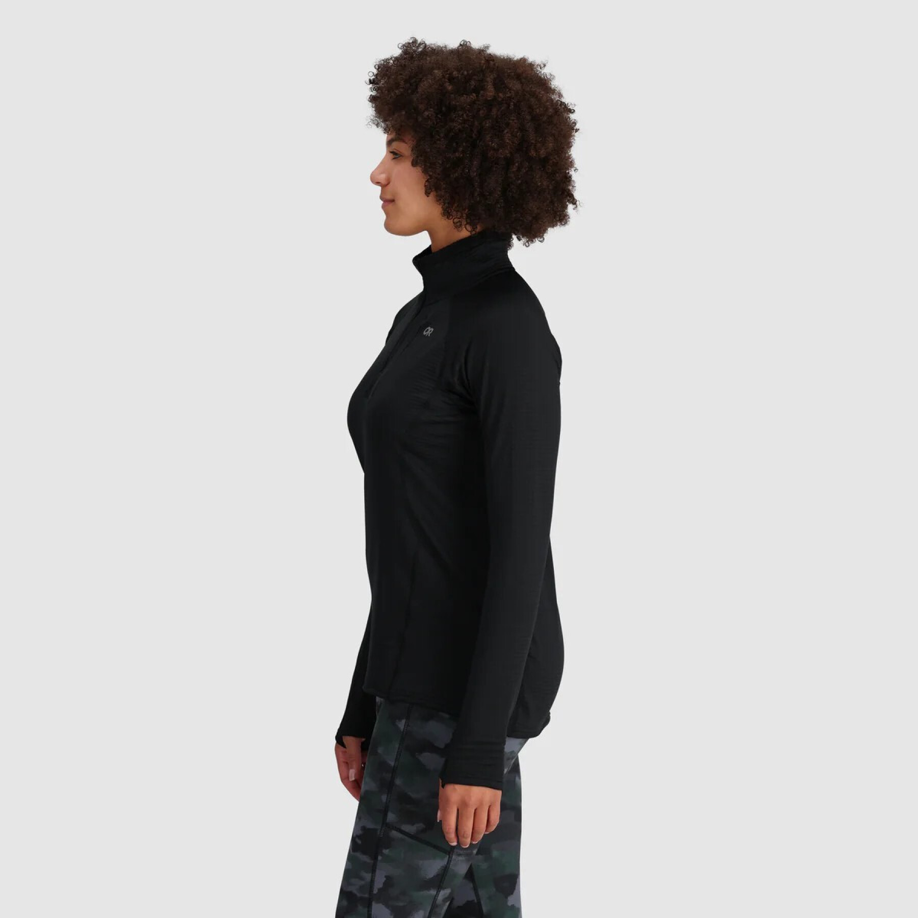 Women's quarter-zip fleece Outdoor Research Vigor Grid Fleece