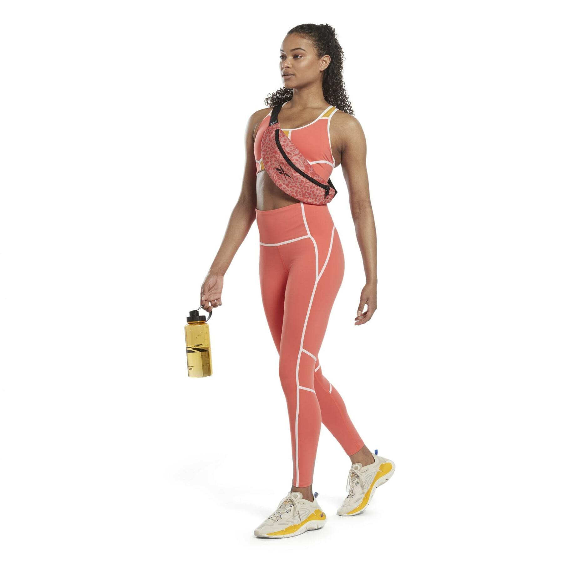 Women's high waist legging Reebok Lux Colorblock