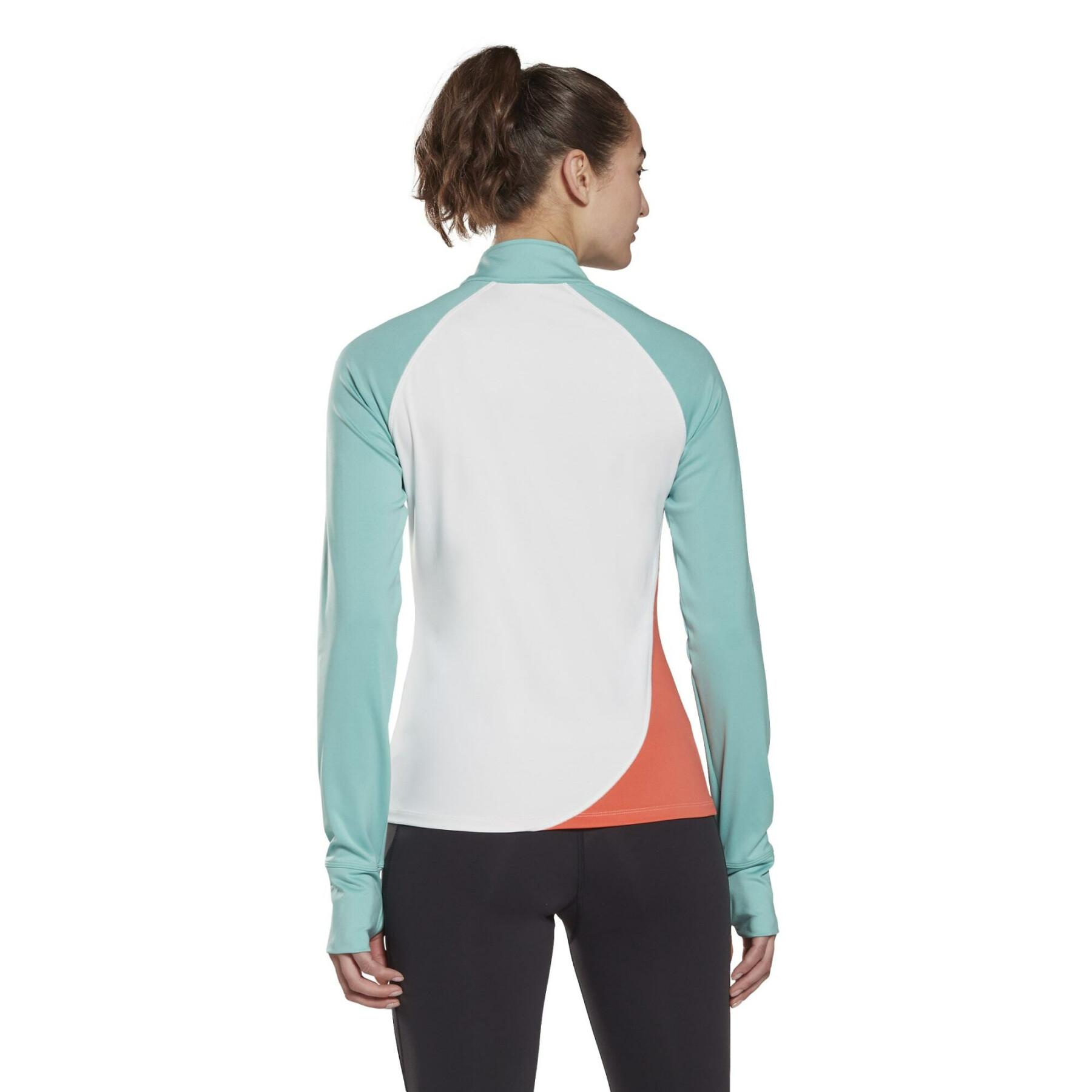 Women's quarter zip sweatshirt Reebok Running