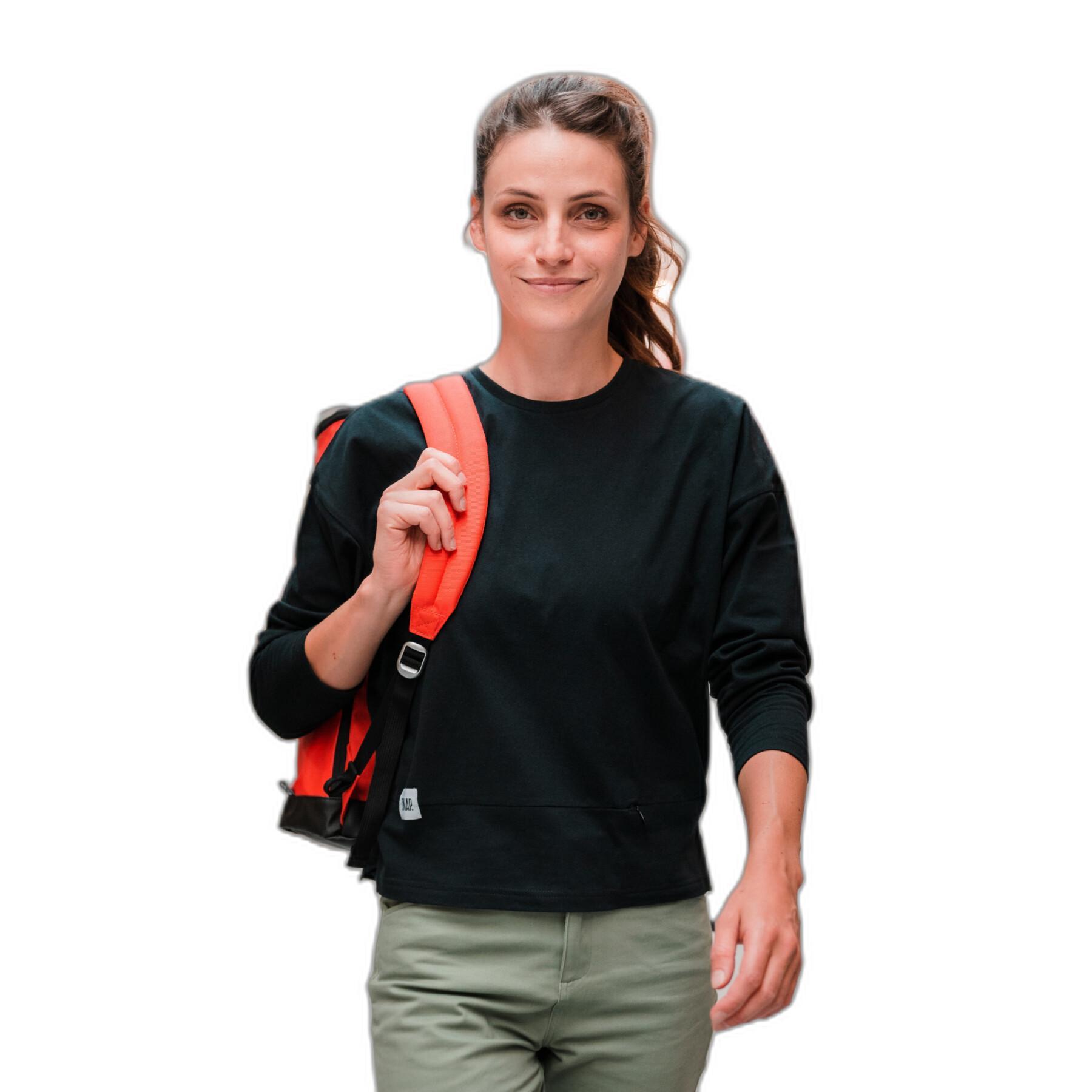 Women's long sleeve pocket t-shirt Snap Climbing