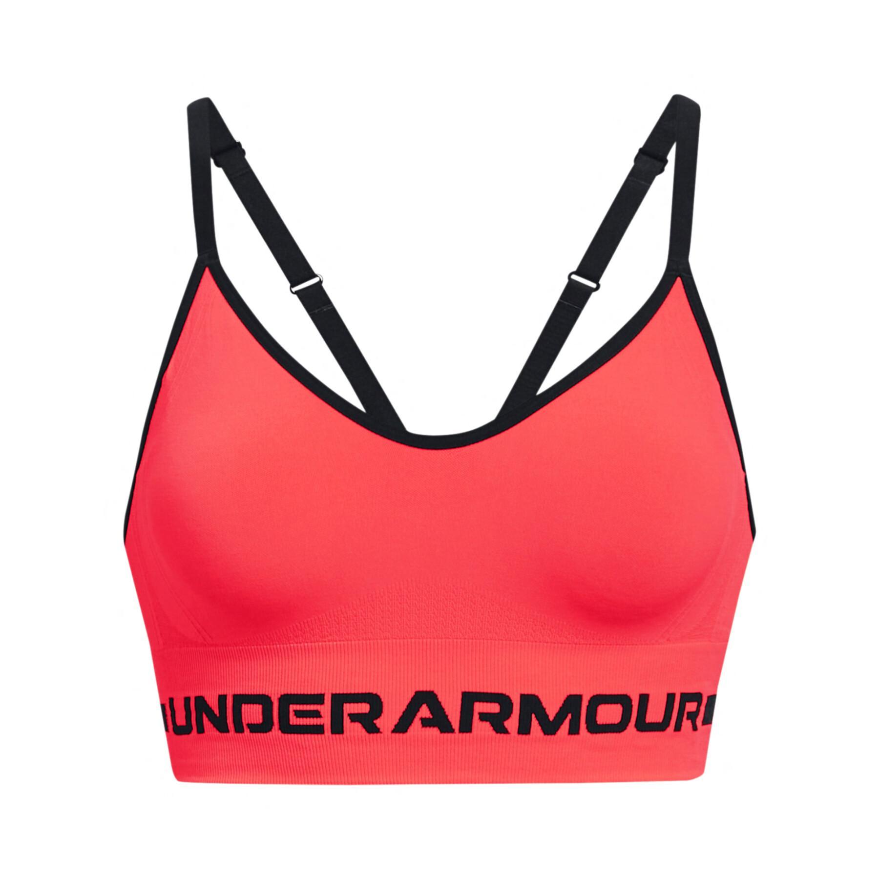 Under Armour UA Seamless Low Long Sports Bra 1357719-100