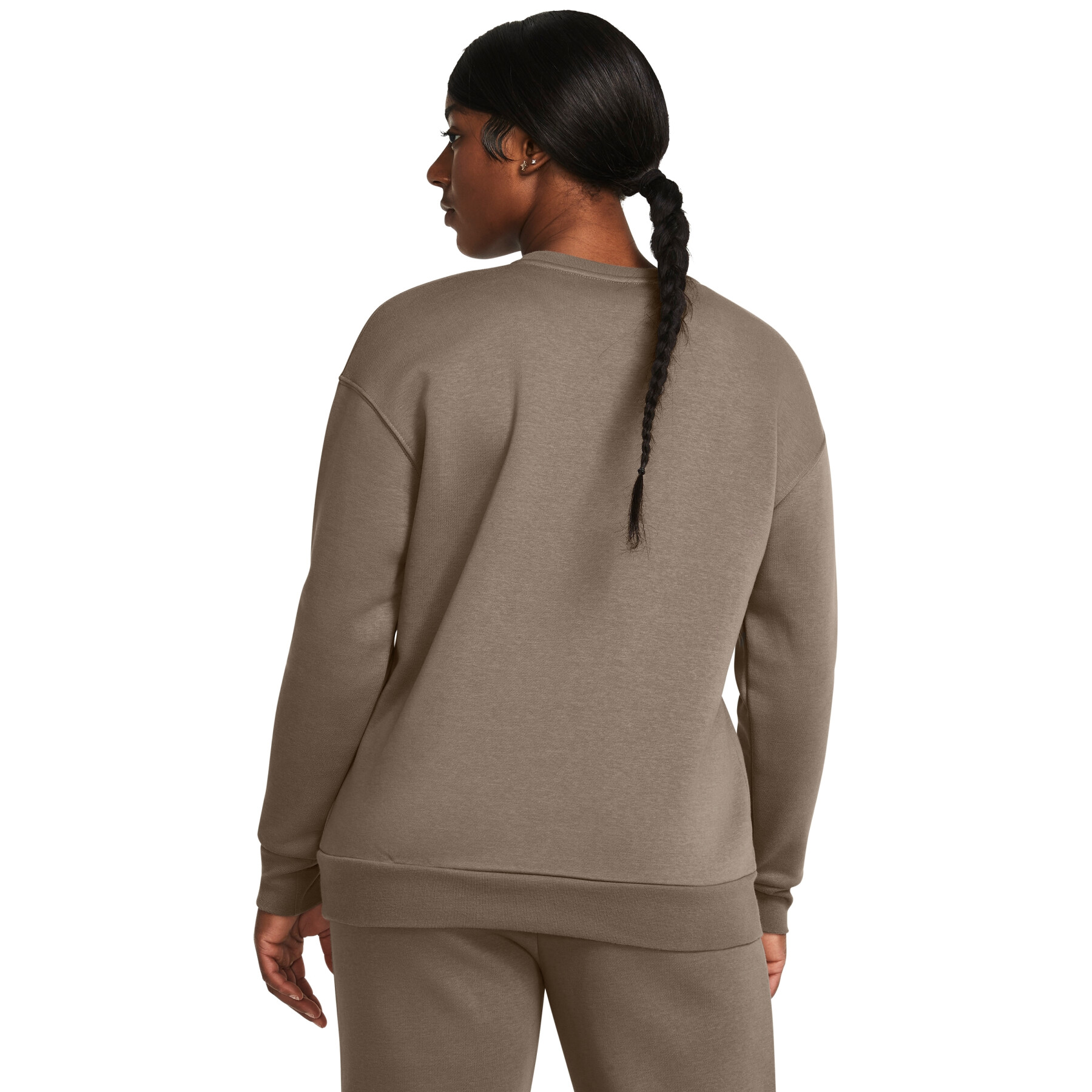 Sweatshirt round neck woman Under Armour Essential Fleece