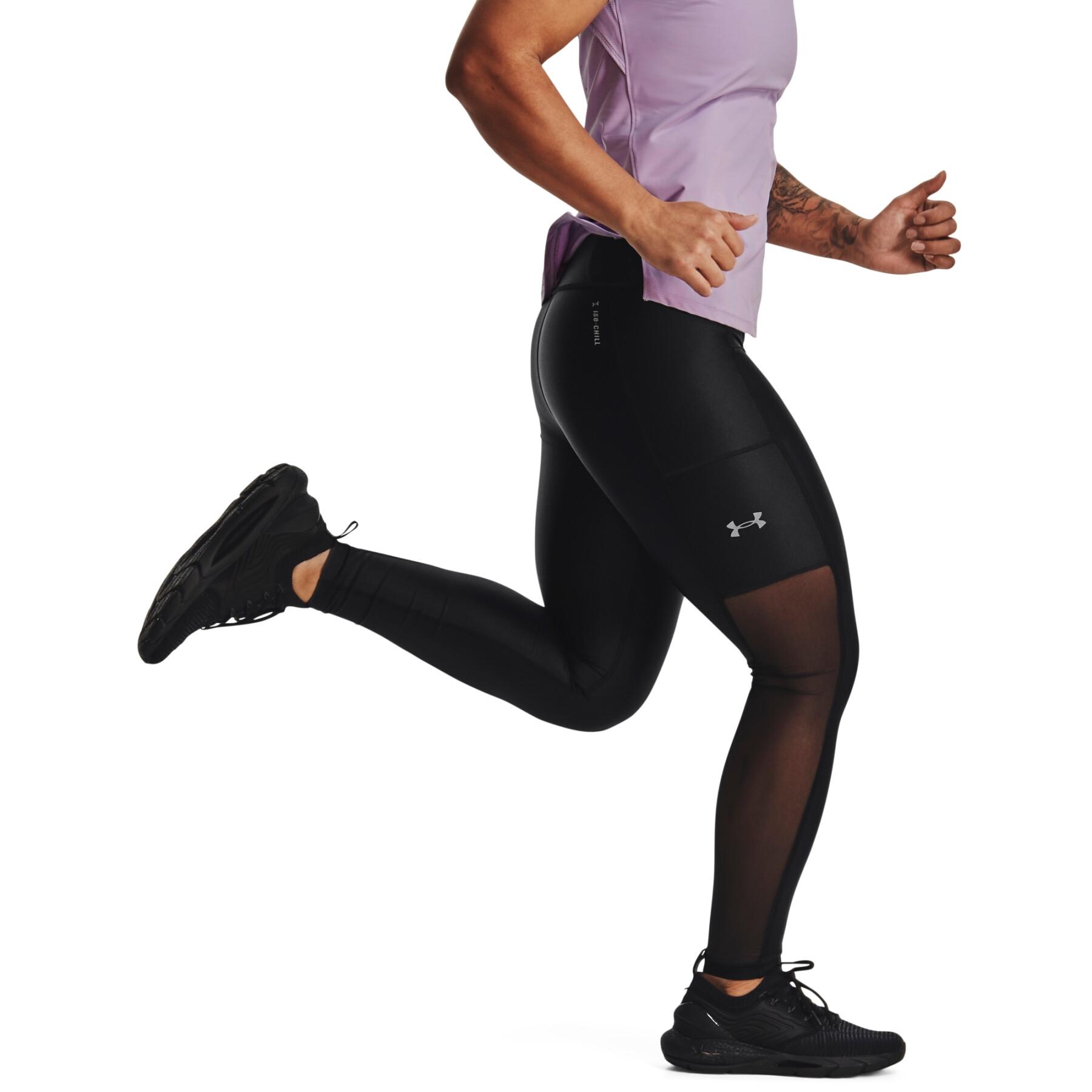 Women's ankle length legging Under Armour Iso-chill run - / - The Stockings Womens Clothing
