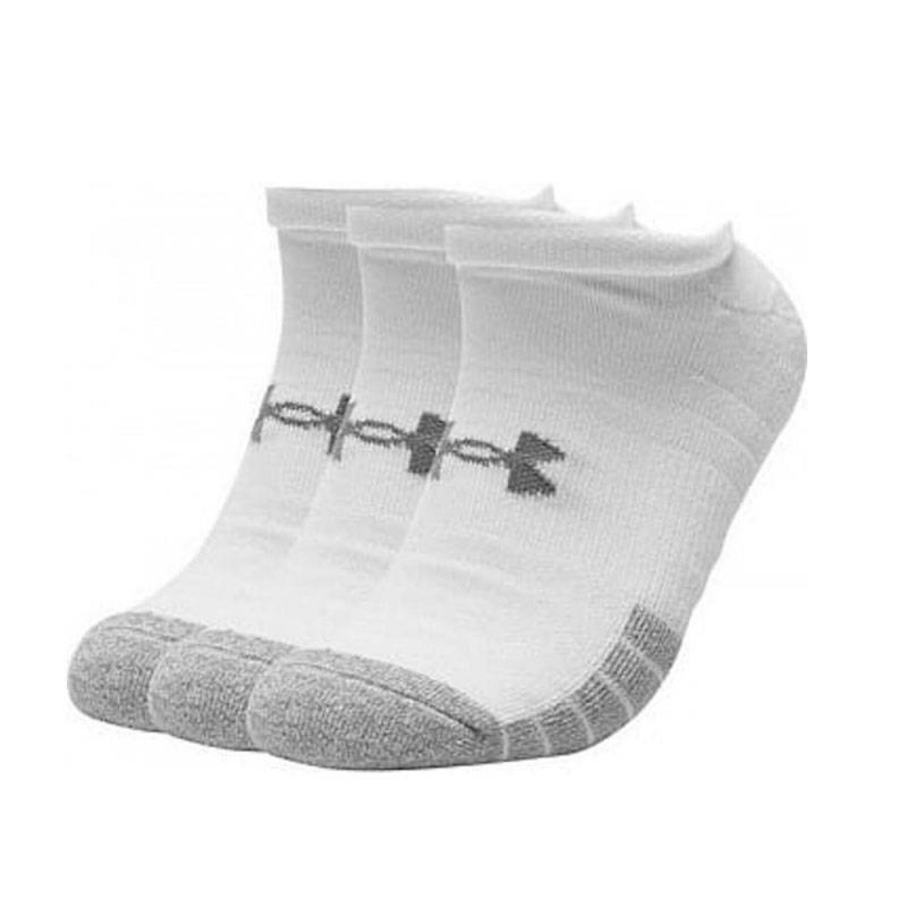 Set of 3 pairs of invisible socks for children Under Armour Heatgear®