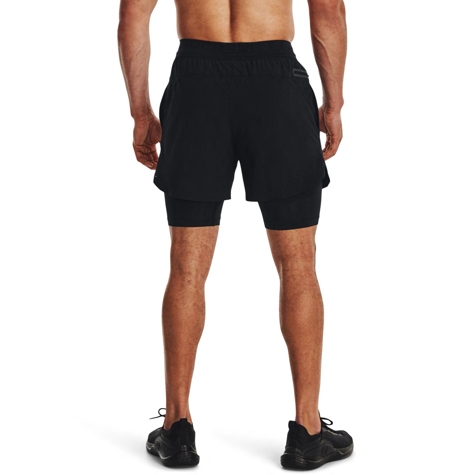 2-in-1 woven shorts Under Armour Peak