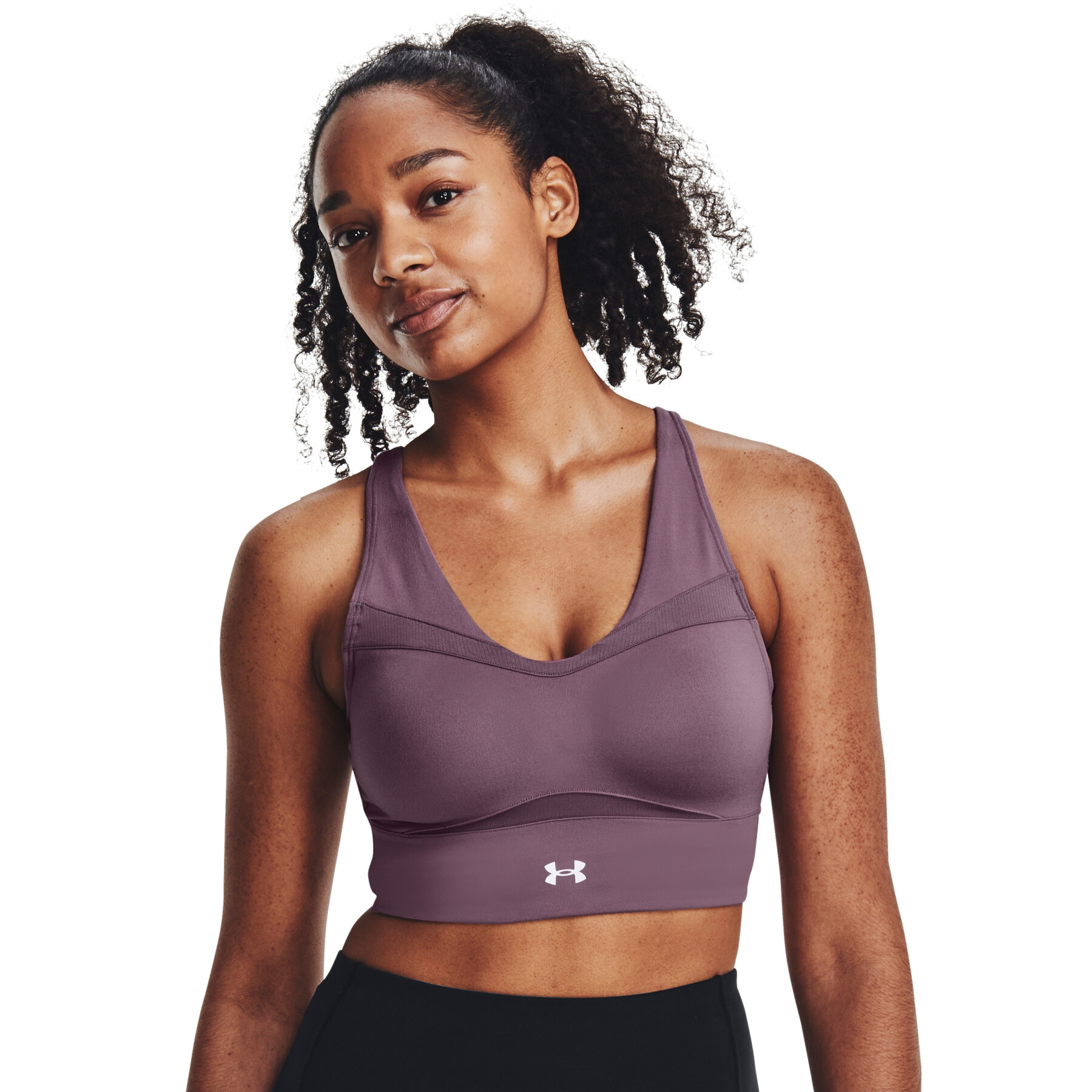 Women's long bra with moderate support Under Armour Smartform Evolution