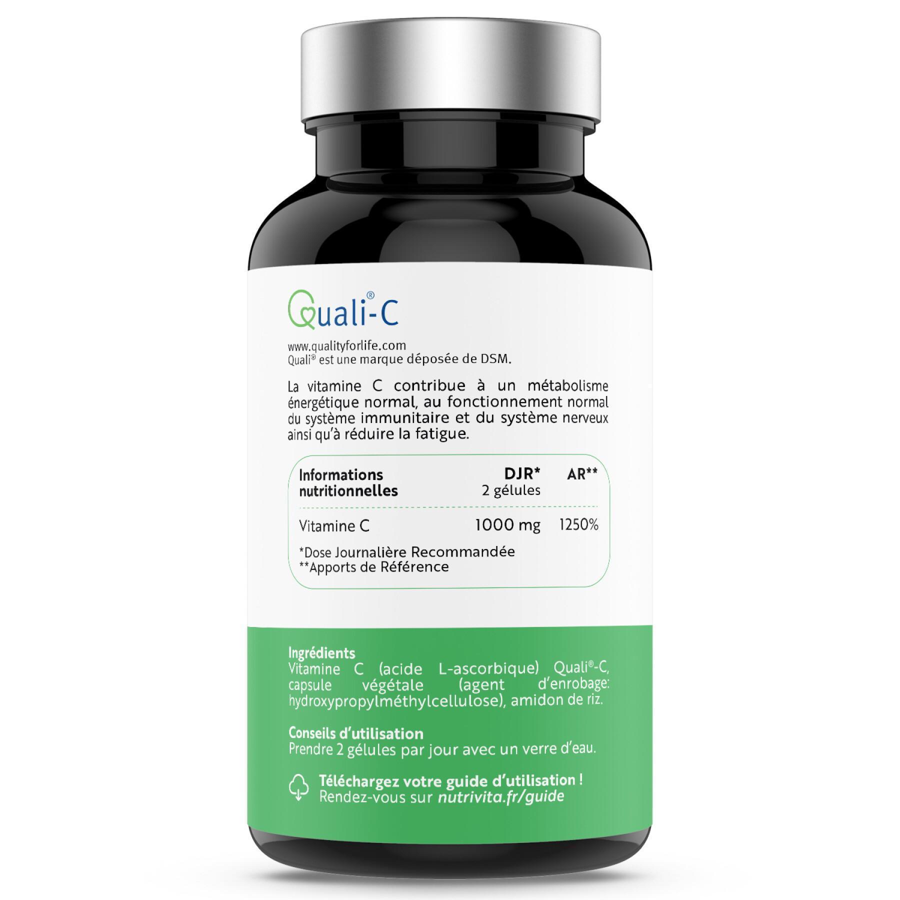 Vitamin C Food Supplement - 120 capsules Nutrivita