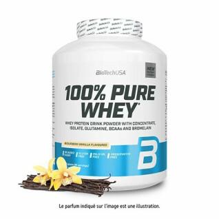 100% pure whey protein jar Biotech USA - Vanille bourbon - 2,27kg
