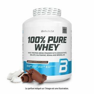 100% pure whey protein jar Biotech USA - Noix de coco-chocolat - 2,27kg