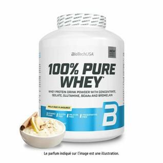 100% pure whey protein jar Biotech USA - Riz au lait - 2,27kg