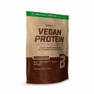 Lot of 10 bags of vegan protein Biotech USA - Café - 500g