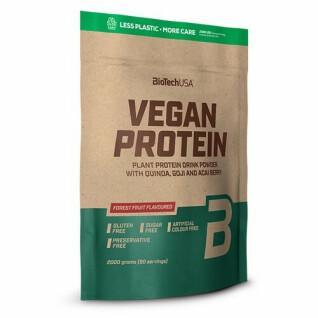 Lot of 4 bags of vegan protein Biotech USA - Fruits des bois - 2kg