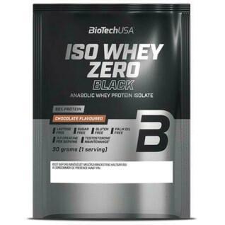 Batch of 50 bags of proteins Biotech USA iso whey zero - Vanille - 30g