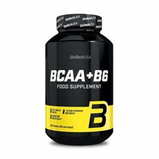 Amino acid jars Biotech USA bcaa+b6 - 200 comp (x12)