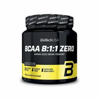 Pack of 10 jars of amino acids Biotech USA bcaa 8:1:1 - Neutre - 300g