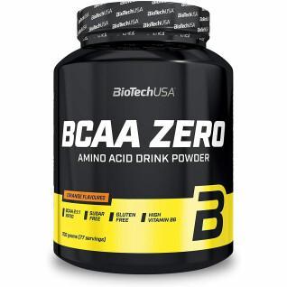 Pack of 6 jars of amino acids Biotech USA bcaa zero - Orange - 700g