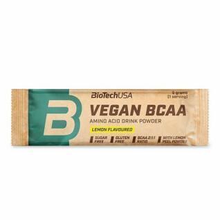 Lot of 10 bags of amino acids Biotech USA vegan bcaa - Citron - 9g