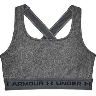 Under Armour Infinity High Harness Womens Sports Bra in Black-Pink  Punk-Versa Blue