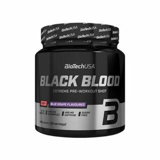 50 packets of booster Biotech USA black blood caf + - Myrtille - 10g