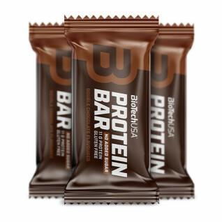 Protein bar snack boxes Biotech USA - Double chocolat (x20)