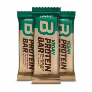 Pack of 20 cartons of snacks Biotech USA vegan bar - Chocolate