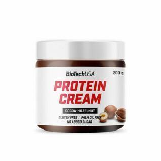 Pack of 15 jars of creamy protein snacks Biotech USA - Cacao-noisette - 200g