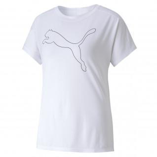 Women's T-shirt Puma Train Favorite Jersey Cat