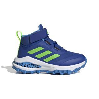 Elastic lace up running shoes with scratch adidas Fortarun All Terrain Cloudfoam Sport