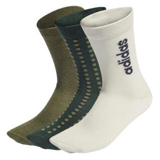 Graphic mid-calf socks adidas (x3)